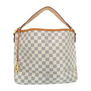 Louis Vuitton Damier Azur White Delightful Semi Shoulder Bag